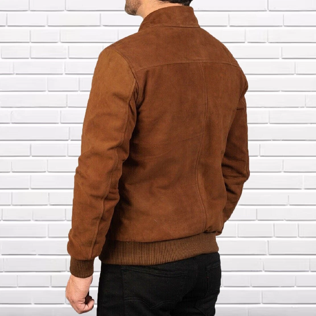 Tan Sheepskin Jacket Mens