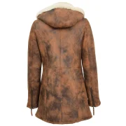 Vintage Ladies Sheepskin Coat