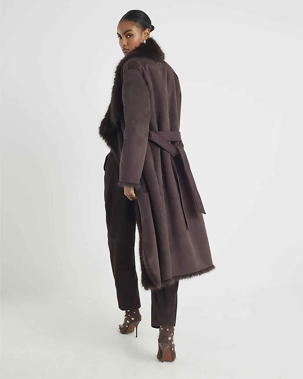 Waterfall Sheepskin Coat