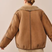 White Sheepskin Jacket