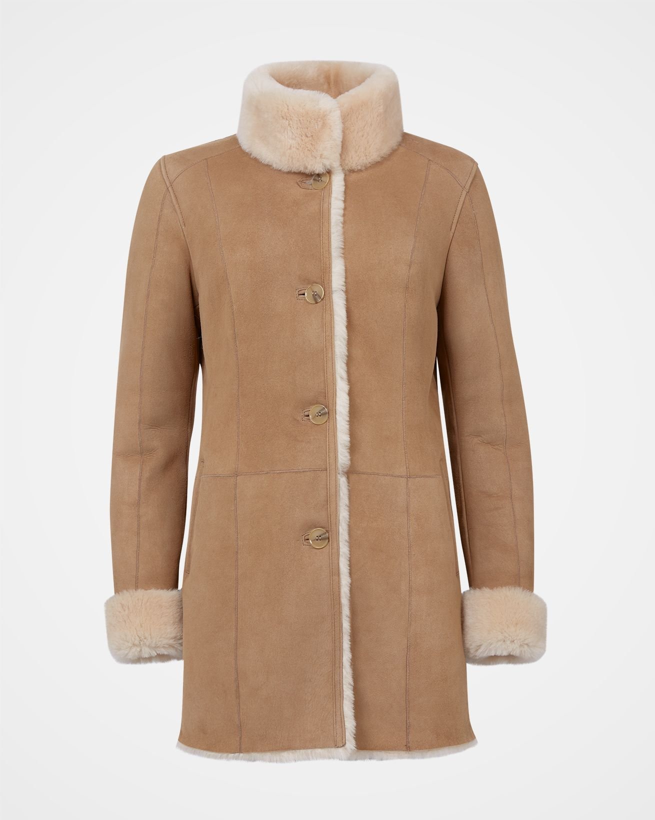 Women Sheepskin Coat