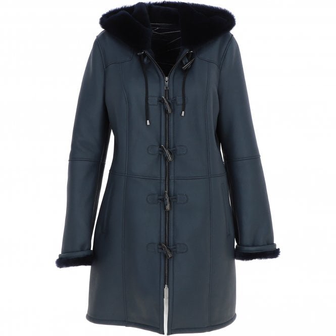 Women Sheepskin Duffle Coats