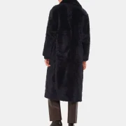 Women’s Shearling Coat Black