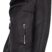 Women’s Shearling Jacket Black