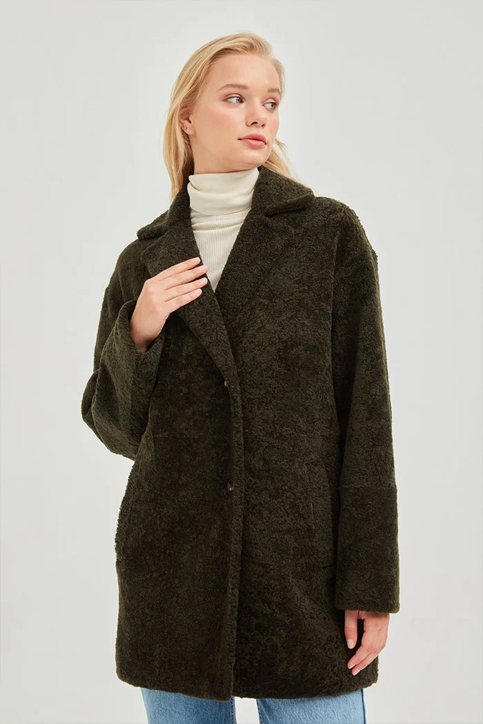 Womens Sheepskin Coat