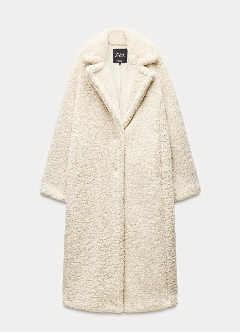 Zara Sheepskin Coat