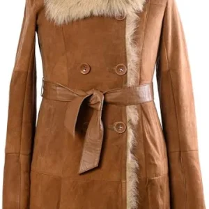 All Saints Sheepskin Coat