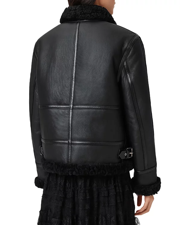 All Saints Sheepskin Jacket