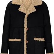 Black Shearling Jacket Mens