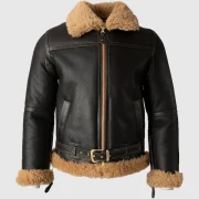 Black Sheepskin Jacket Ladies