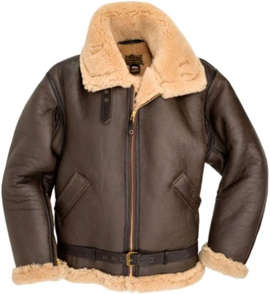 brown Sheepskin Jacket