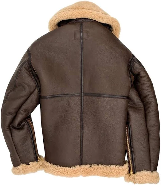 brown Sheepskin Jacket