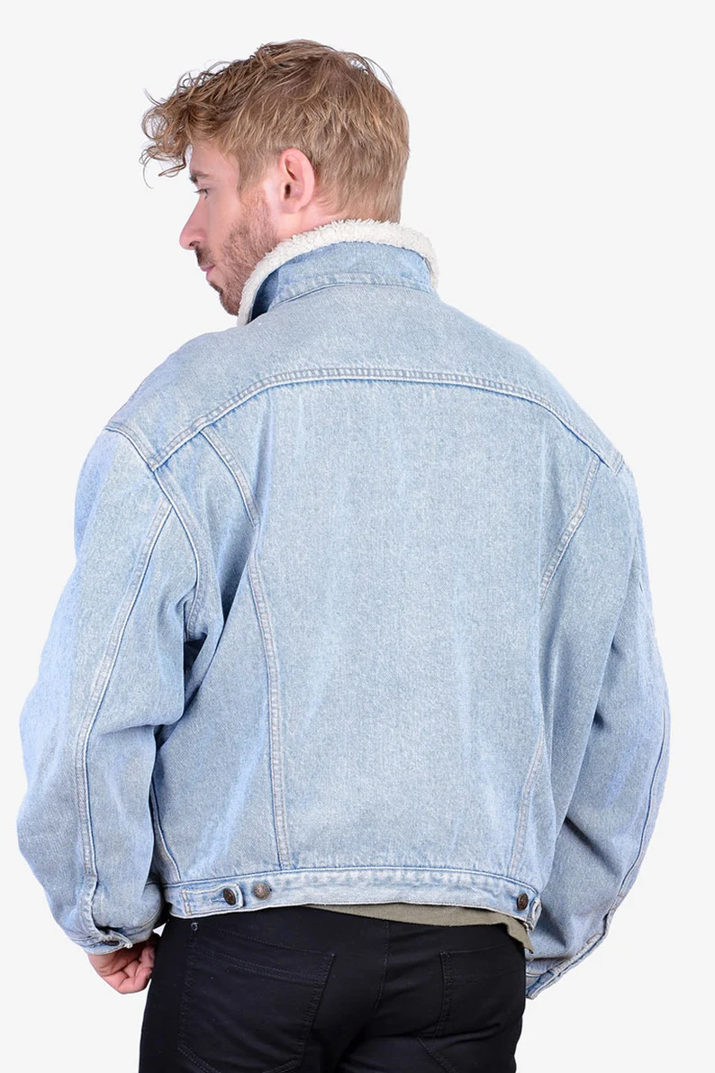 Denim and Sheepskin Jacket
