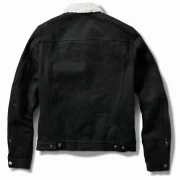 Denim Jacket Sheepskin Collar