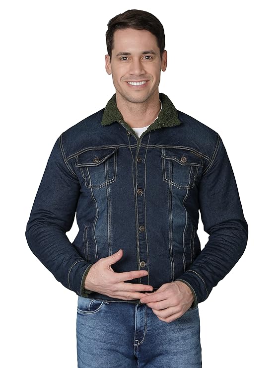 Denim Jacket Sheepskin Lining