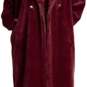 fake sheepskin coat womens
