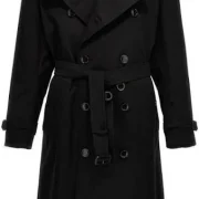 faux black shearling jacket