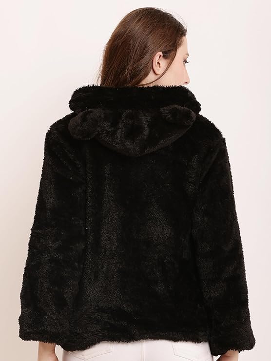 Faux Fur Shearling Coat