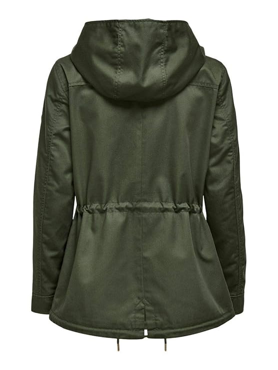 Faux Shearling Coat Brown
