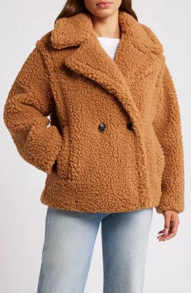Faux Shearling Coat Jacket