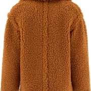 faux shearling coat jacket