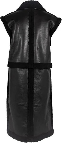 faux shearling coat womens