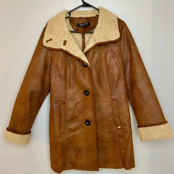 Faux Shearling Coats and Jackets