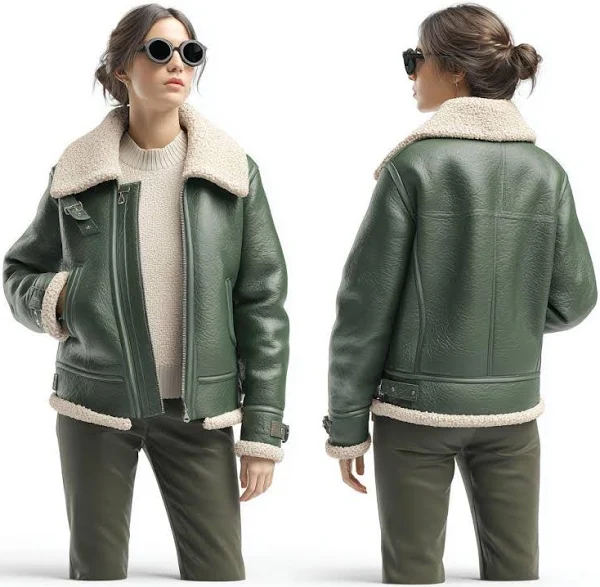 Faux Shearling Jacket
