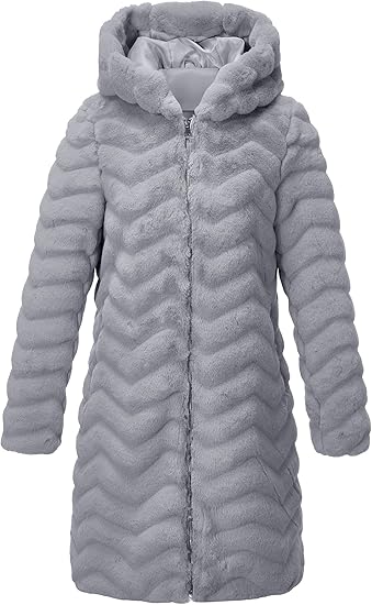 Faux Sheepskin Coat Womens