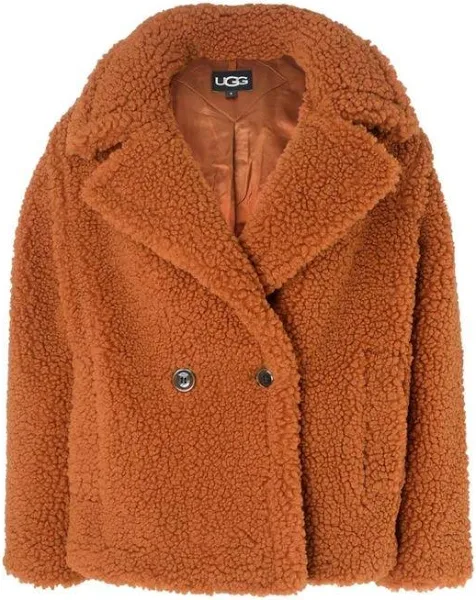 faux suede sheepskin coat