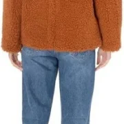 faux suede sheepskin coat