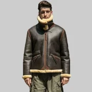 flight jacket sheepskin