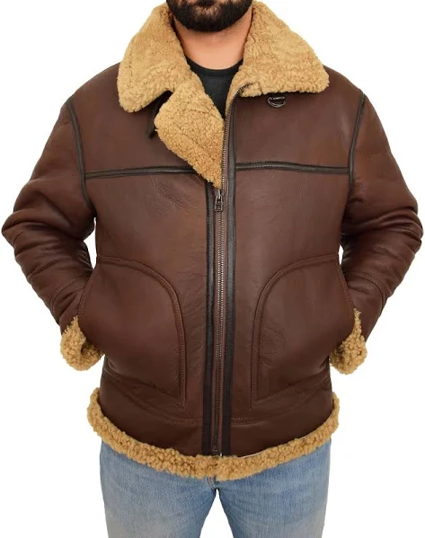 Flying Jacket Sheepskin Mens