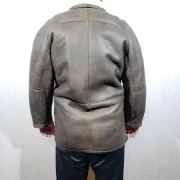 football manager sheepskin coat