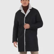 Genuine sheepskin coat