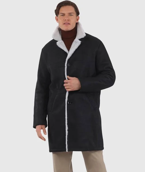 Genuine sheepskin coat