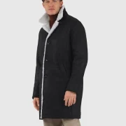 Genuine sheepskin coat