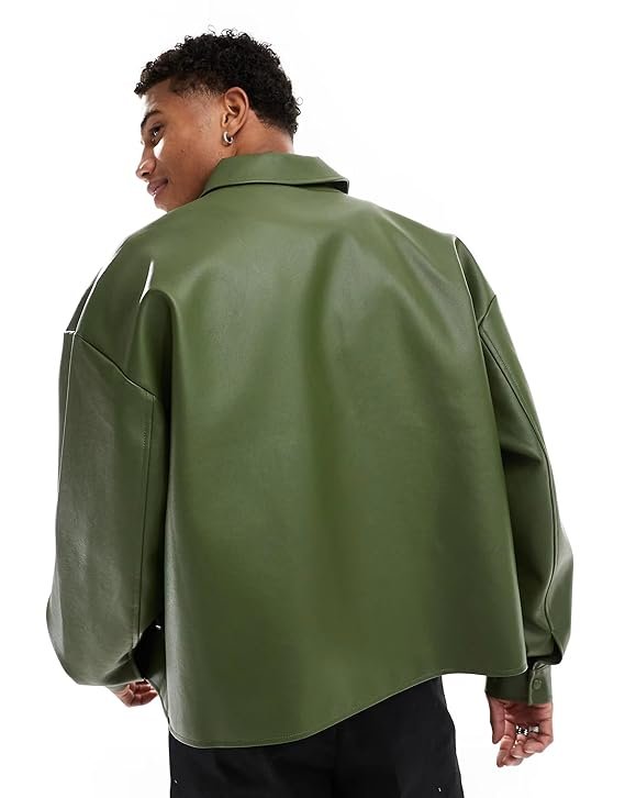 Green Sheepskin Jacket