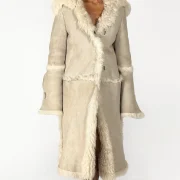 gucci sheepskin coat