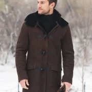 Hooded Toscana Sheepskin Coat