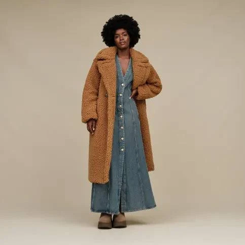 jd williams sheepskin coat
