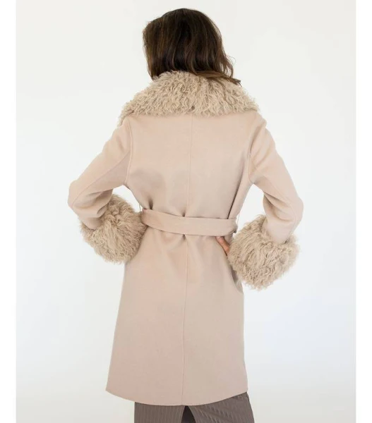 ladies lambskin coats