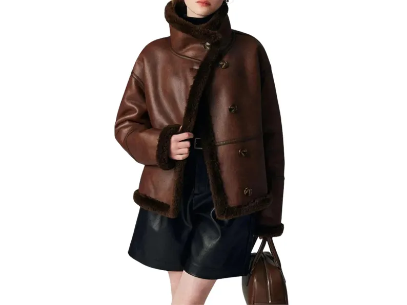 Ladies Leather Flying Jacket