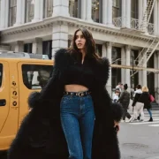 Ladies Long Sheepskin Coats