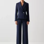 lk bennett sheepskin coat