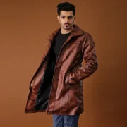 long sheepskin coat mens