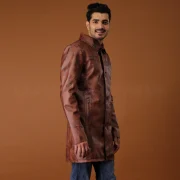 long sheepskin coat mens