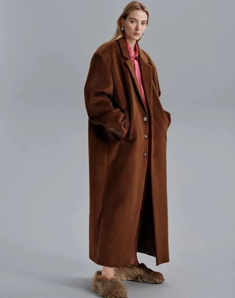 mandora sheepskin coat
