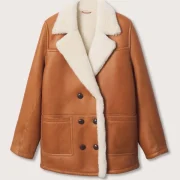 Mango Sheepskin Coat