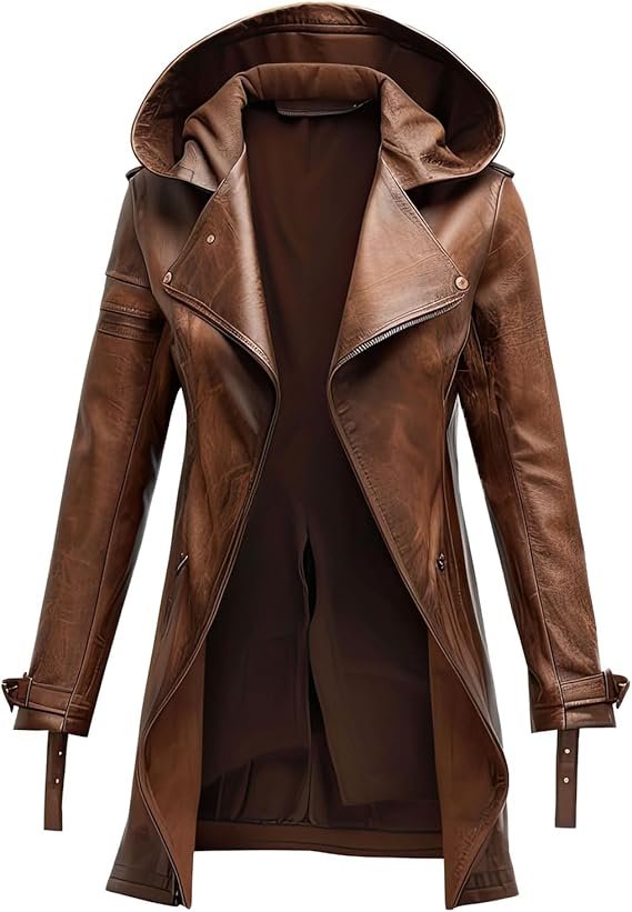 mens dark brown sheepskin coat